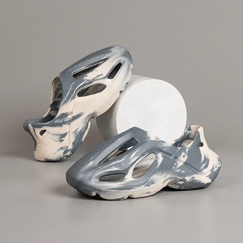 Summer Men Women Slippers Camouflage Platform Outdoor Clogs Shoe Beach Sandals Male Soft EVA Indoor Home Slides Lover Flip Flops