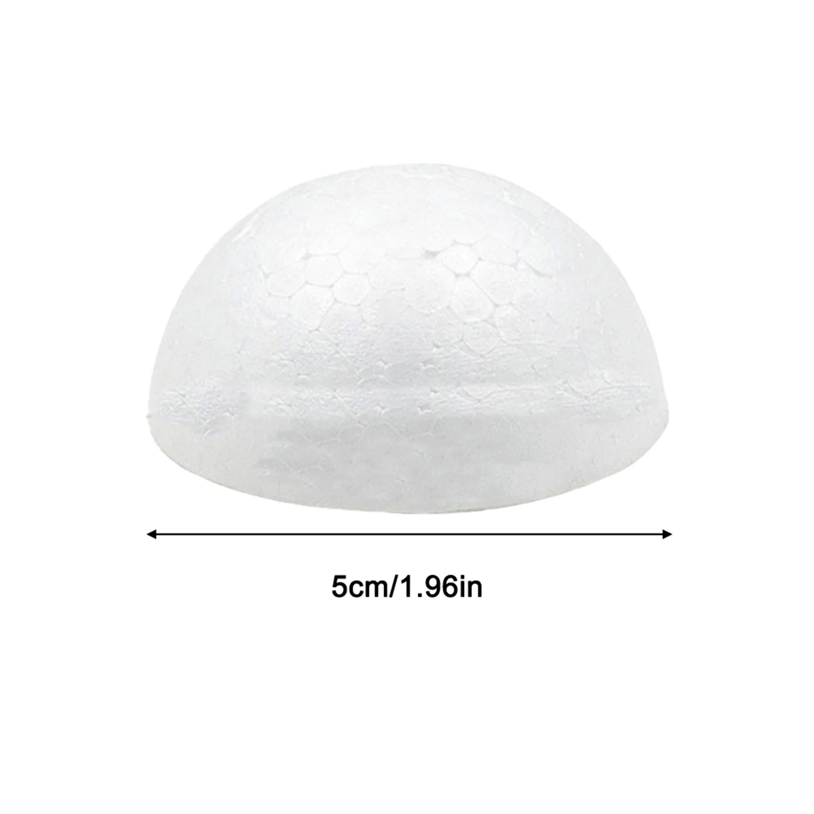 Hemisphere Foam Ball DIY Decoration Blank Round Christmas Durable Ornaments Polystyrene Scene Set Spare Wedding