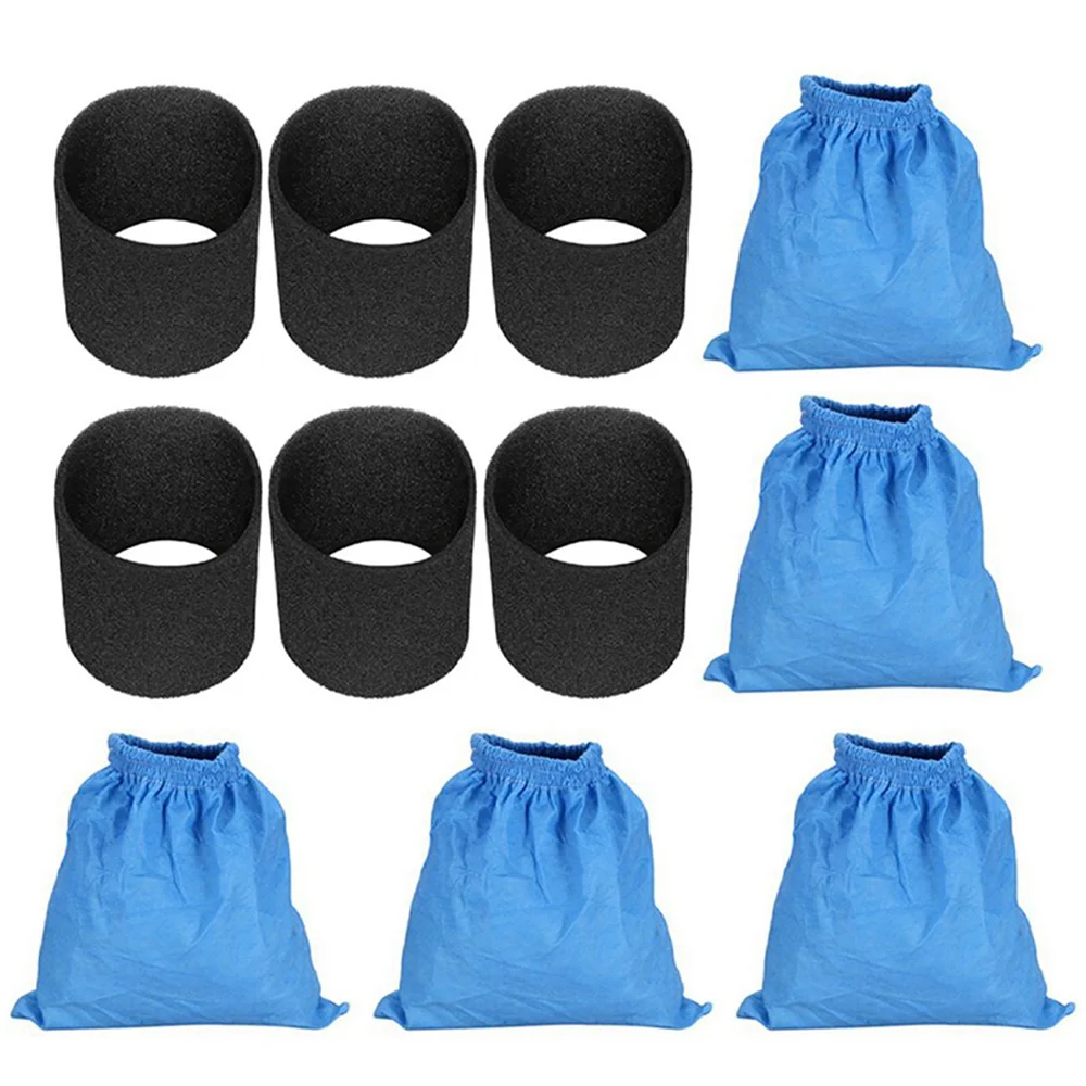 5 Pz Per Karcher Mv1 Wd1 Wd2 Wd3 Se4001 Sacchetto Filtro 6X Per Karcher Wet Dry Foam Filter Mv1 Wd1 Mv1 Wd1 Kar Filter