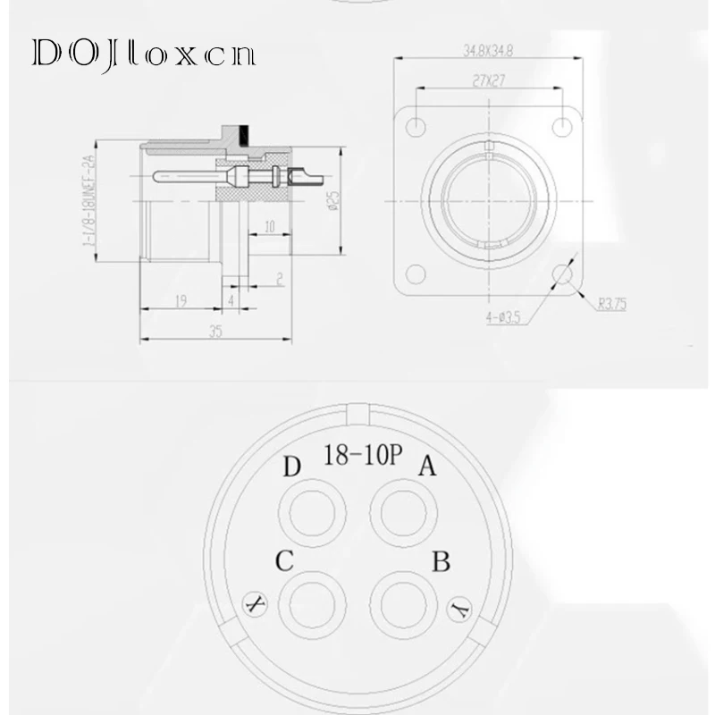 cotovelo reto, conector macho e fêmea, MS5015,