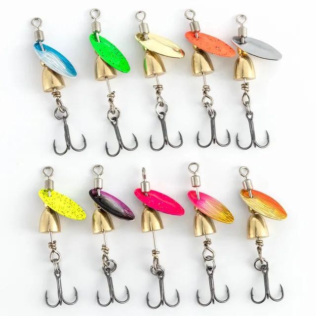 Trout Flower3-pack Trout Spinnerbait Lures 3.5g-7.5g - Versatile Fishing  Spoons For Various Waters