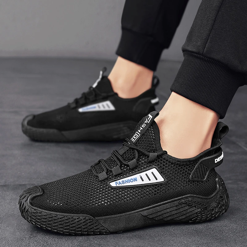 Summer New Men's Golf Sports Shoes Mesh Breathable Men's Casual Sports Shoes Outdoor Jogging Shoes