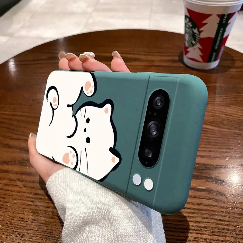 Fluffy Kitten Bracelet Silicone Phone Case Cover