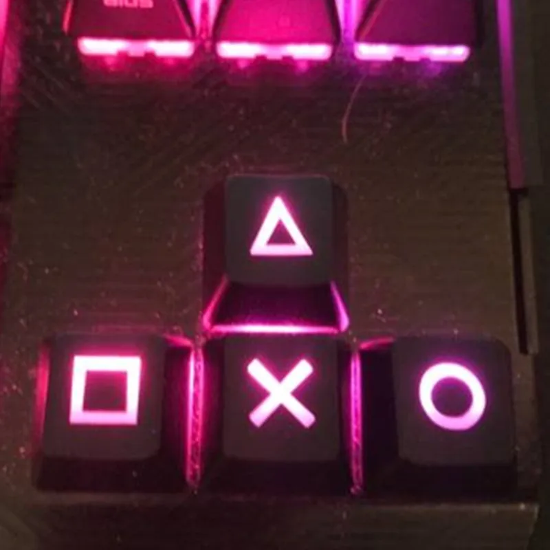 Oem Perfil Abs Direção Arrows Keys Keycaps Backlight Keycap para Cherry mx Teclado Mecânico Gaming Gamers Computer Key Cap - Imagem 5
