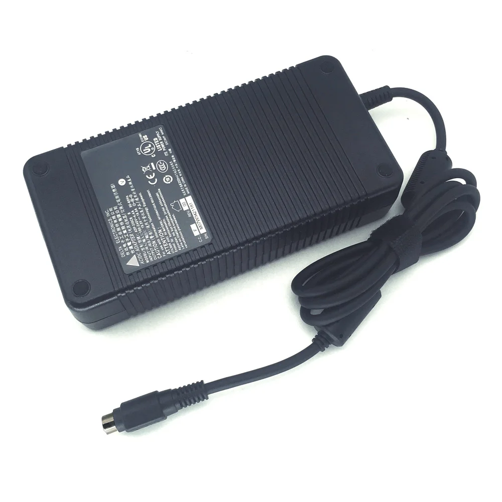 델타 ADP-330AB D 4홀 핀 AC 어댑터 케이블용 오리지널 19.5V 16.9A 330W 전원 공급 장치 충전기