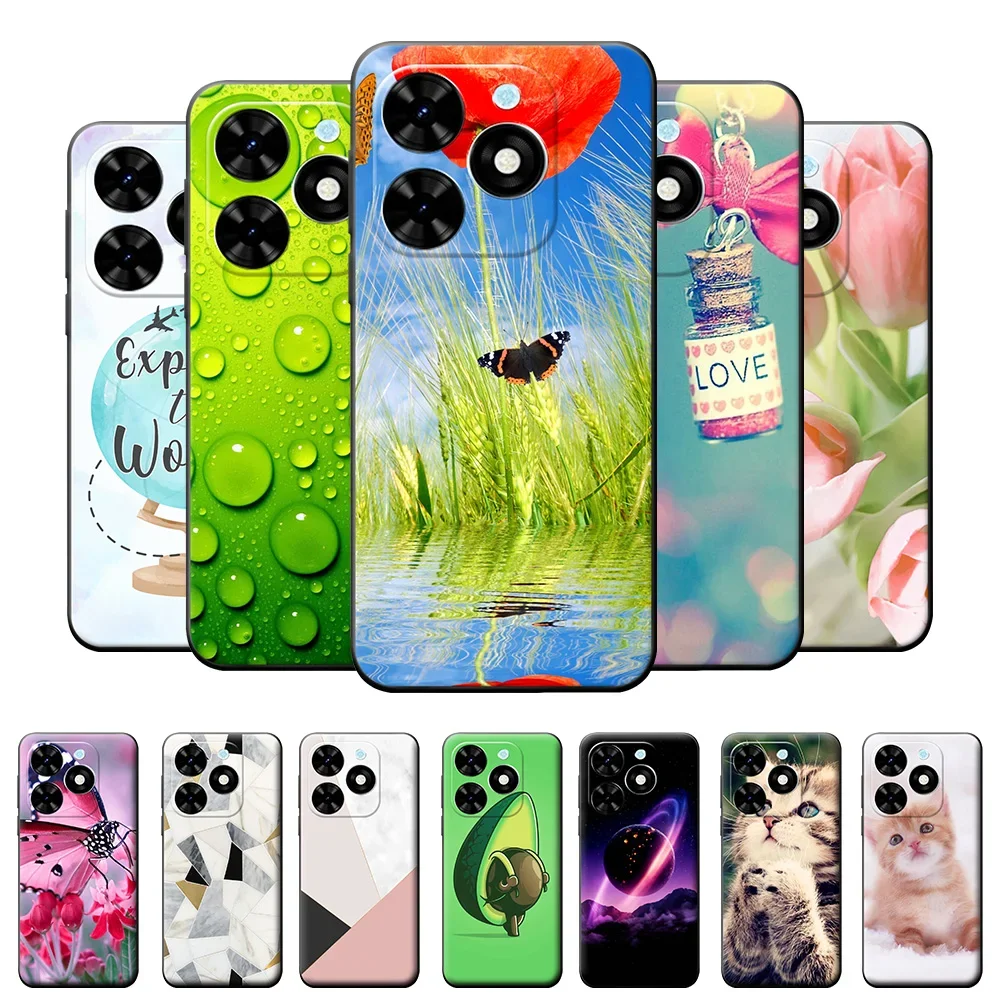 Per Infinix Smart 8 Custodia Custodia In Silicone Antiurto Per Smart 7 Custodia Per Smart 6Hd Smart 5Cartoon Tpu Soft Cover Fundas