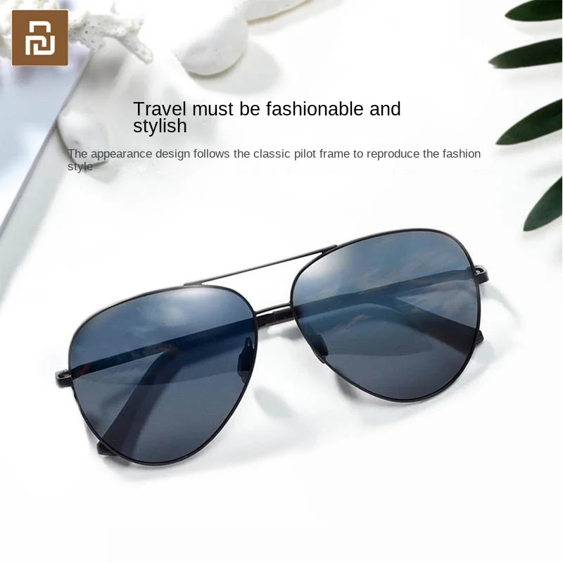 

Youpin TS polarized sunglasses, 6-layer polarized film layer, UV400 protection, TPE nose rest, essential for travel