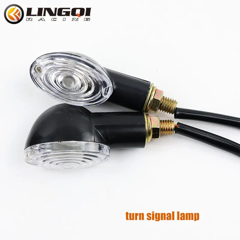 

LING QI Motorcycle Turn Signal Light 12v Waterproof Direction Indicator Tail Lights Lamp For Dirt Pit Bike Motocross