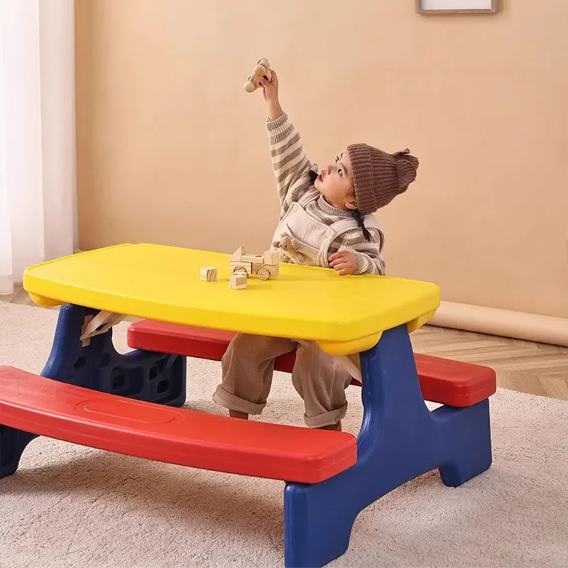 Kids Table Children Desk Chair Children's Study Tables Child Room Furniture Set Student School Supplies Childrens Classroom