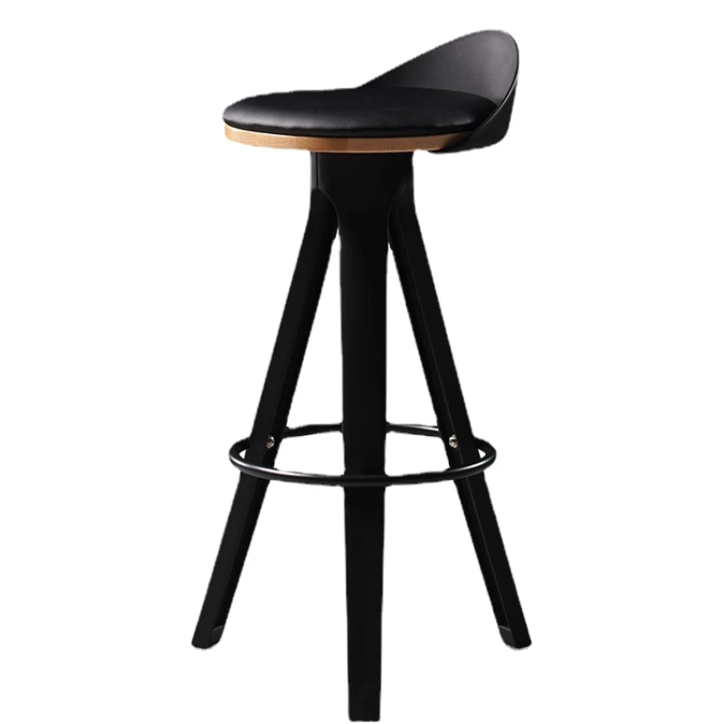 

YY Retro High Stool Front Desk Cashier Bar Chair Nordic Light Luxury a High Stool