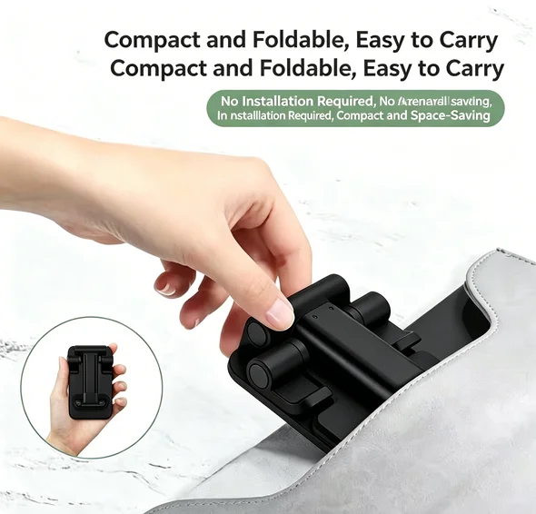 Compact Foldable MultiFunction Adjustable Phone Stand