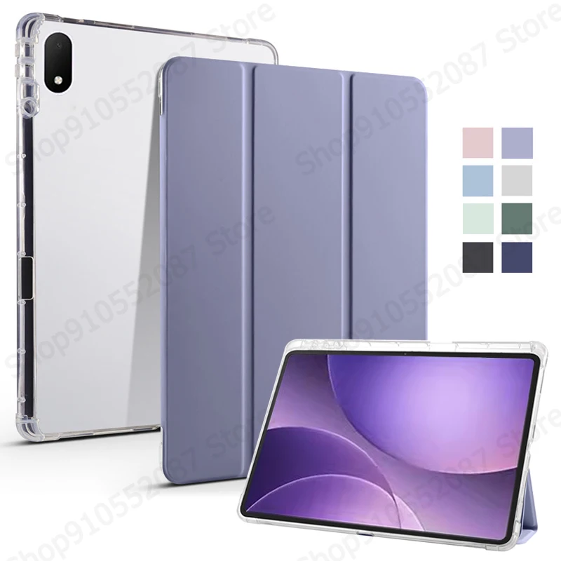 OPPO Pad Mini Tablet Case with Pencil Holder - Trifold Soft Back Stand Cover, 8.8 inch