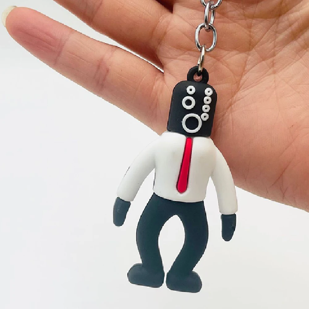 Key Chain Plush Keychain Bunny Keychain Balloon Dog Keychain Anime Skibidi Toilet Keychain PVC Keyring Figure