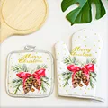 Christmas pine cones