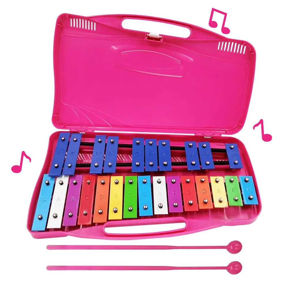 Chromatic Metallophone 25 Notes Xylophone Children's School Xylophone xylophone toys