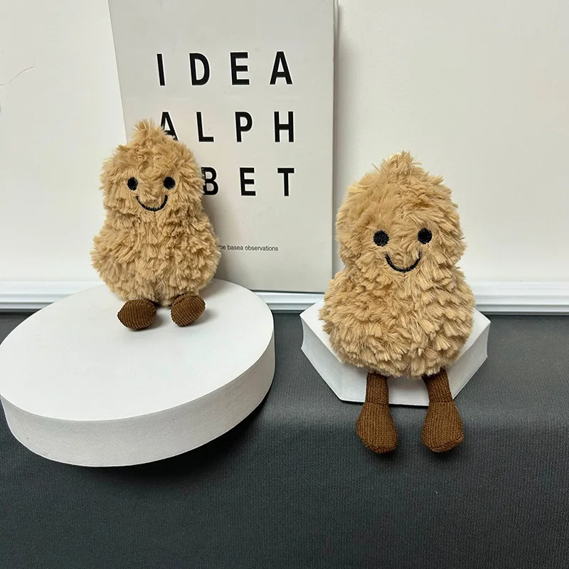Jellycat Peanut Pendant Keychain Bag Accessories for Boys And Girls plush keychain key chain plush doll plush toy