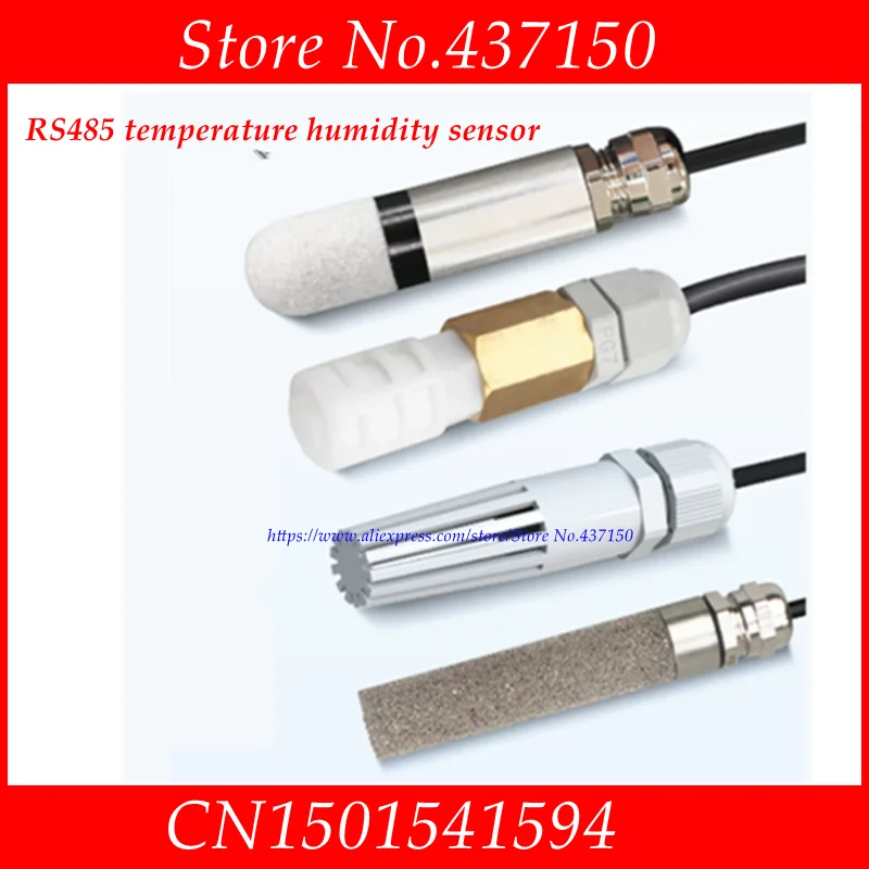 Transmisor de temperatura y humedad RS485, sonda de sensor de ...