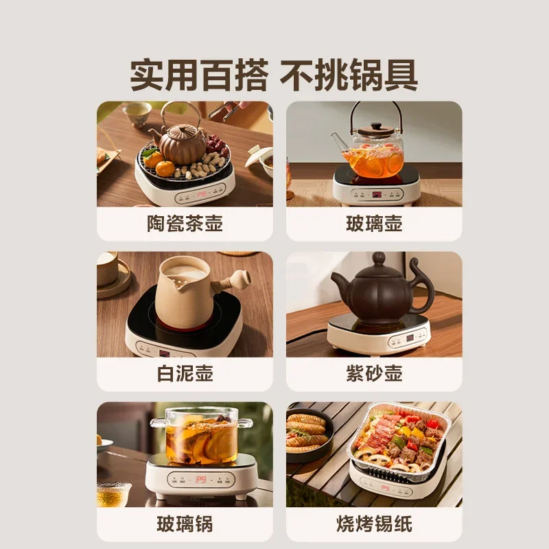 Mini Electric tea maker Induction stove cooktop Coffee tea warmer Electric stove Home appliances Hot plate electric cooker
