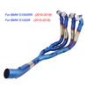 S1000RR Exhaust Escape Motorcycle Headers Pipe Front Connector Tube Stainless Steel For BMW S1000RR 2010-2018