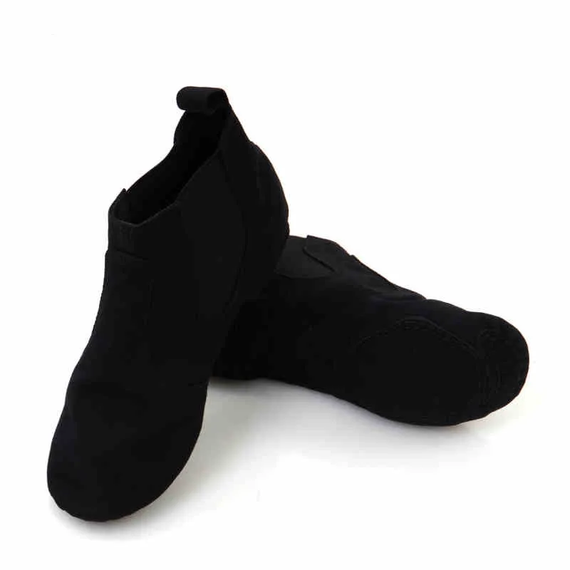 Adult High-top Canvas Jazz Boots Indoor Gym Dance Practice Soft Bottom Shoes Lady Teacher Dancing Shoe dance shoes