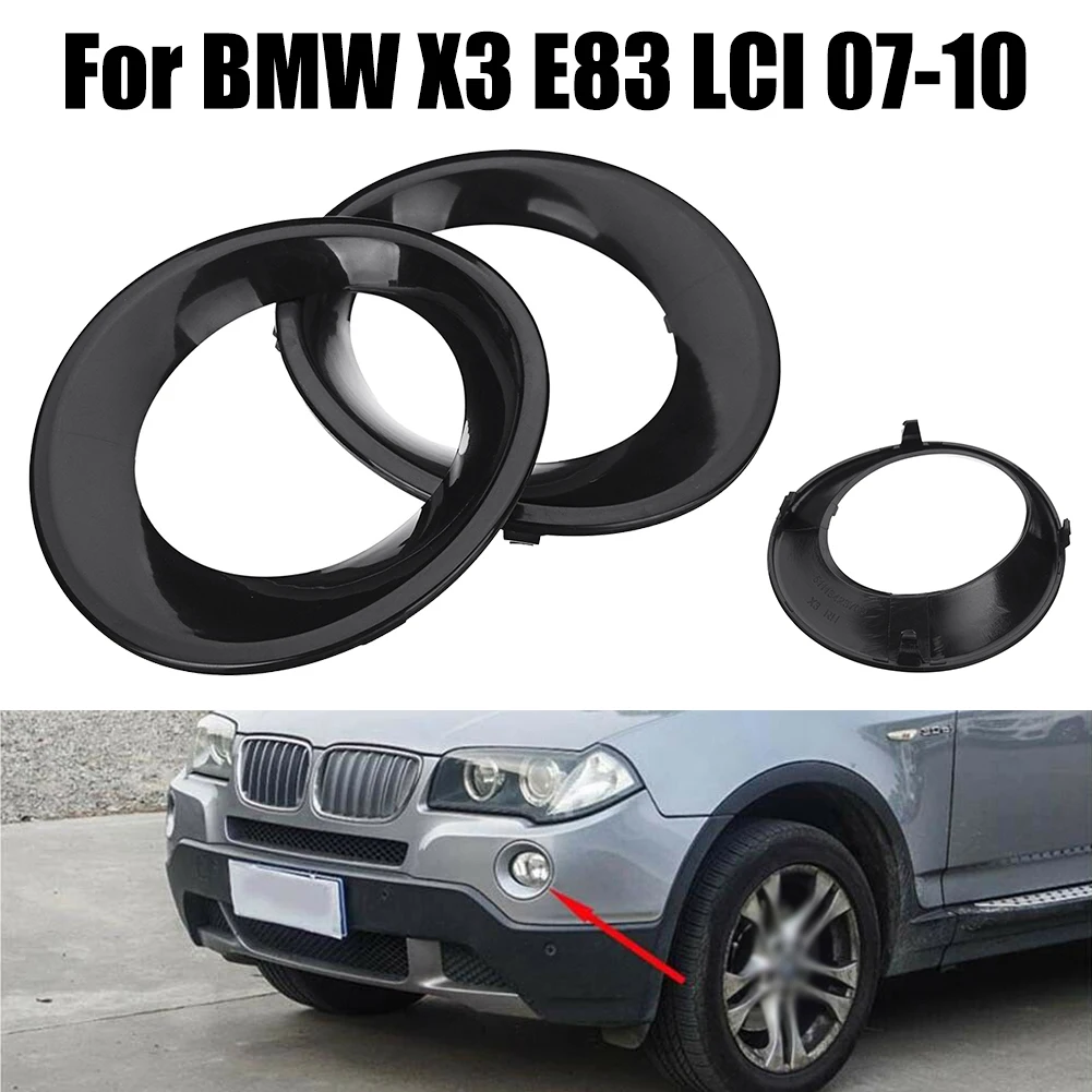 1/2pcs 안개등 커버 트림 앞 좌측 + 우측 BMW X3 E83 LCI 2007-2010 51113423789 51113423790