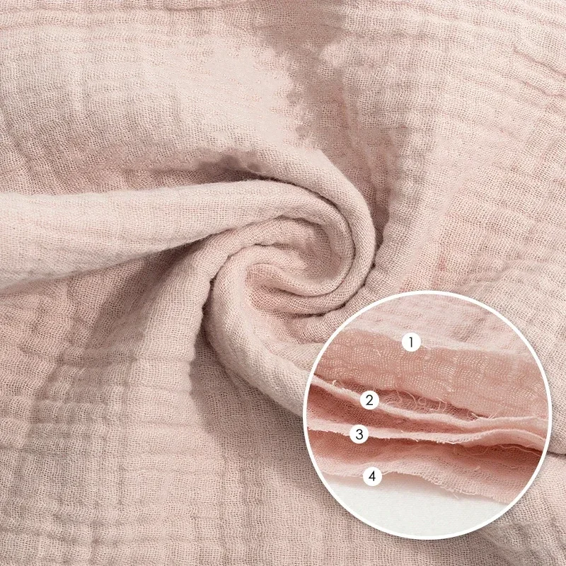 5Pcs/set Cotton Gauze Handkerchief Towel 4-layer Small Square Face Saliva Towel Soft Absorbent Children Hand Towel