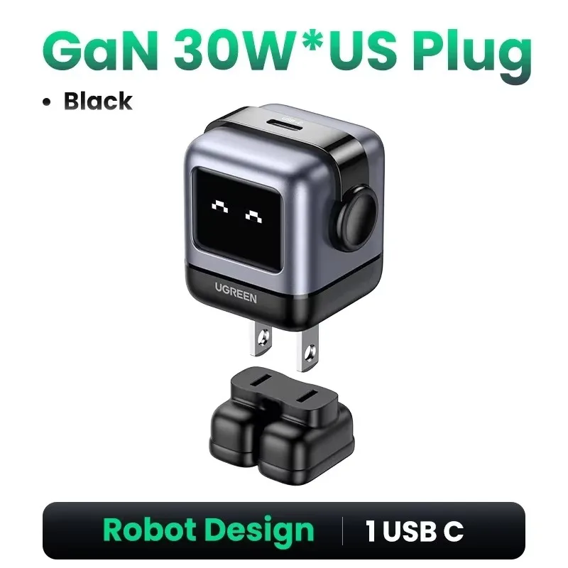 US Plug 30W Black