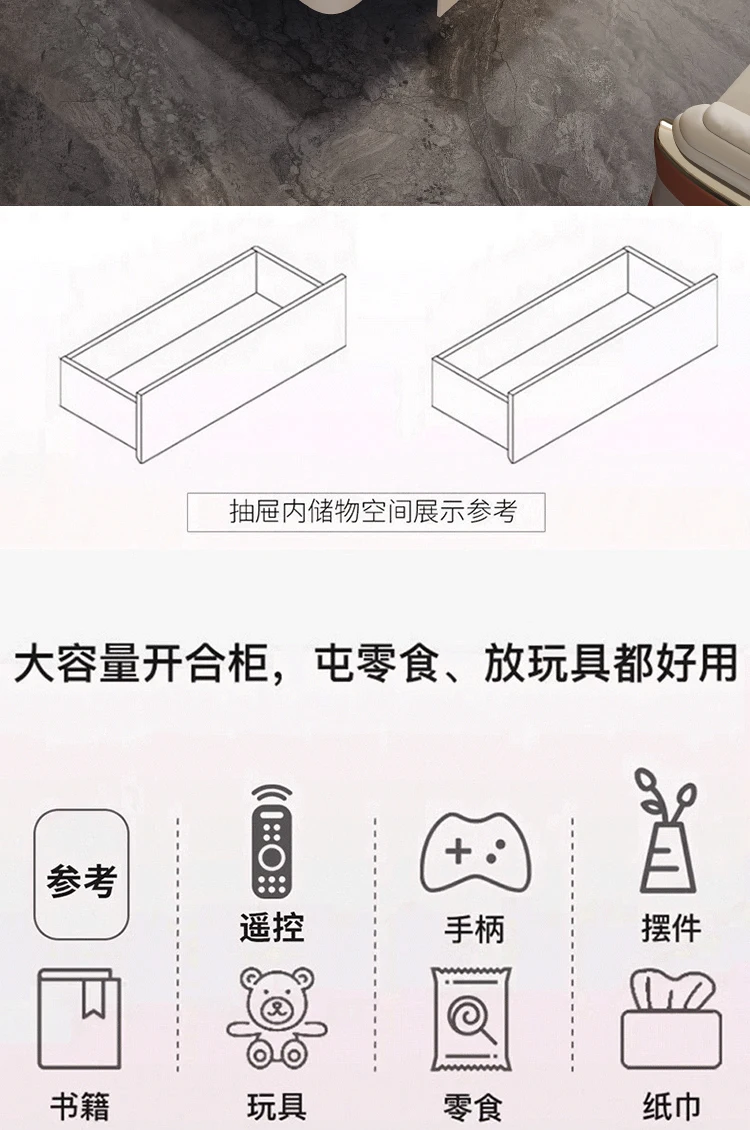 Light Luxury Designer Coffee Table Nordic Aesthetic Decoration Standing Side Table Accessories Unique Couchtisch Home Furniture