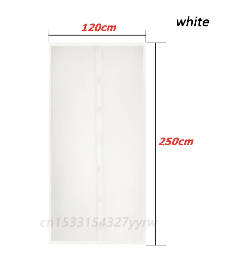 White 120x250cm