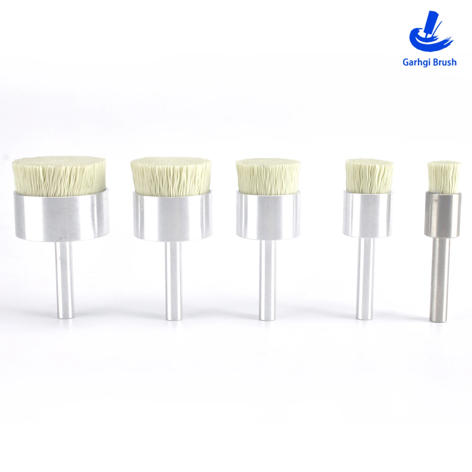 POP 320Grit Drahtendbürste, Diamant-Schleif-Nylon, industrielles rotierendes Elektrowerkzeug zum Entgraten von Metallglättungsoberflächen – Detail 13