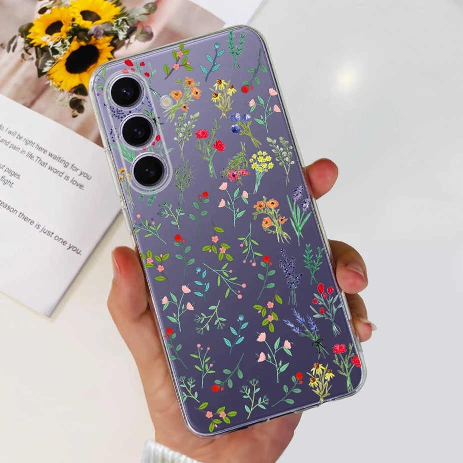 Stylish 2024 Painted Soft Silicone Phone Case