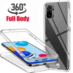 Durable 360° Full Cover Shockproof Phone Case with Front and Back Protection - Redmi 10A