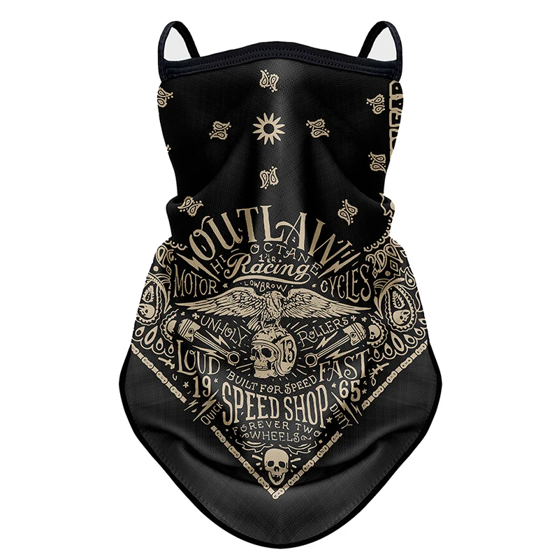 Retro Motorcycle Face Mask 5