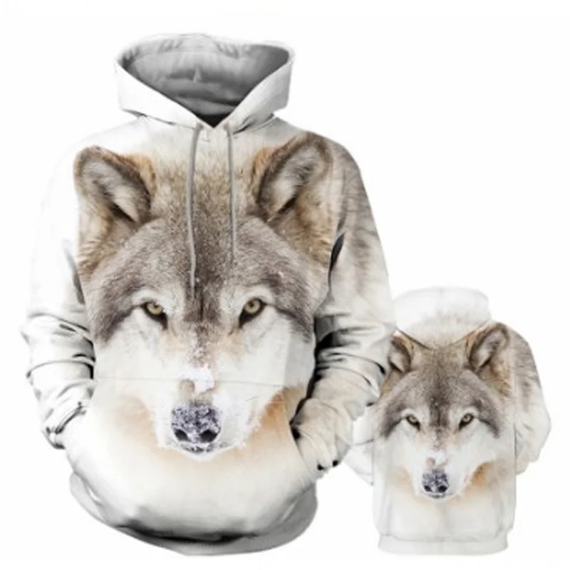 

Men Sweatshirts Hoodie Men Tops Spring and Autumn Street Men Wear Animal pattern Hip-Hop Casual Fashion Loose Hoodies Men
