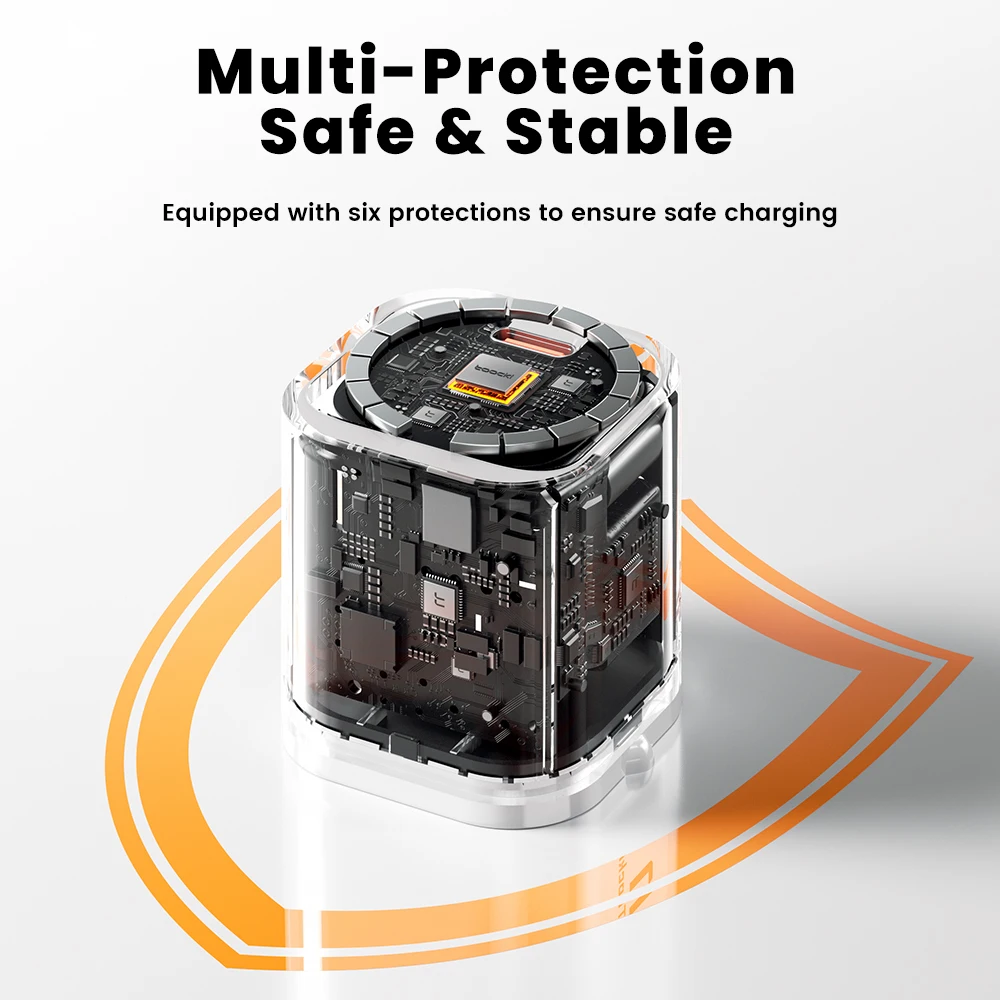 Toocki 25W Mini GaN USB Charger with Super Fast Charge Technology