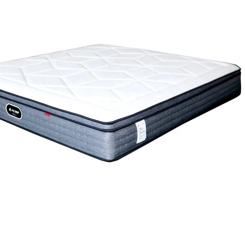 Materasso In Memory Foam Ad Alta Densità In Gel Di Lattice Queen King Size Di Alta Qualità Arrotolato In Una Scatola Con Molla Elicoidale Tascabile