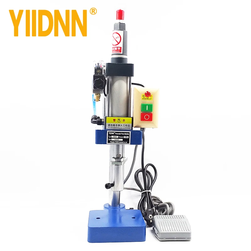 YIIDNN CE small pneumatic punch press with contoller and daul buttons stamping punching machines
