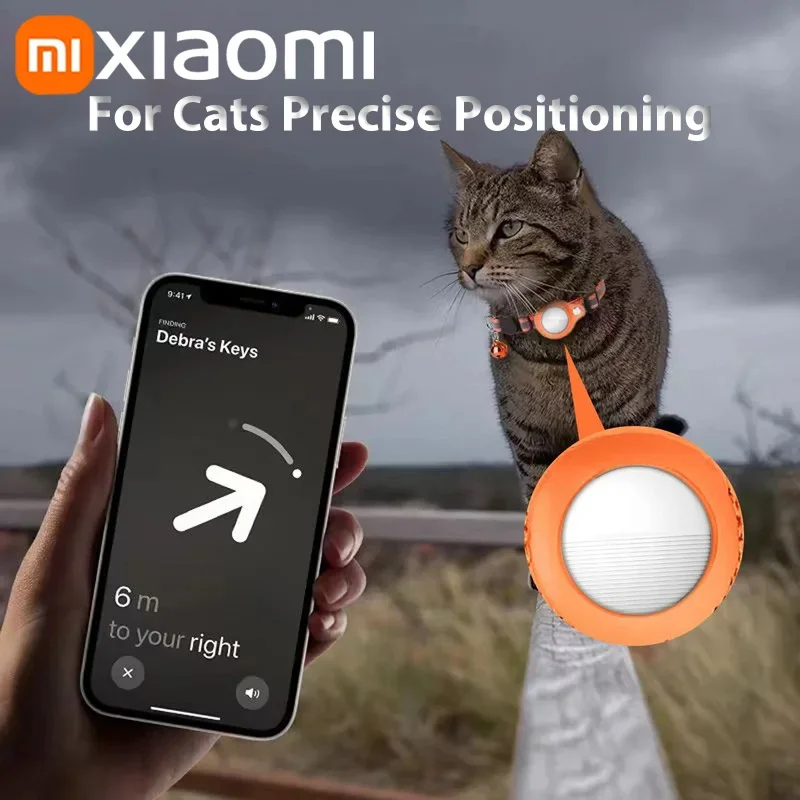 Xiaomi Mini-Tag Tracker For Apple Ios System FindMy App Child/Key Finder Pet Bike Bag Anti Lost Tracker Smart Bluetooth Airtag 5