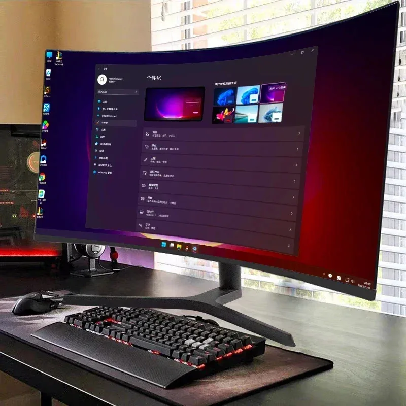 Gaming 1080p Resolution Lcd Monitors Curved Screen Gaming Monitor 32 Inches Pc Computer Monitor