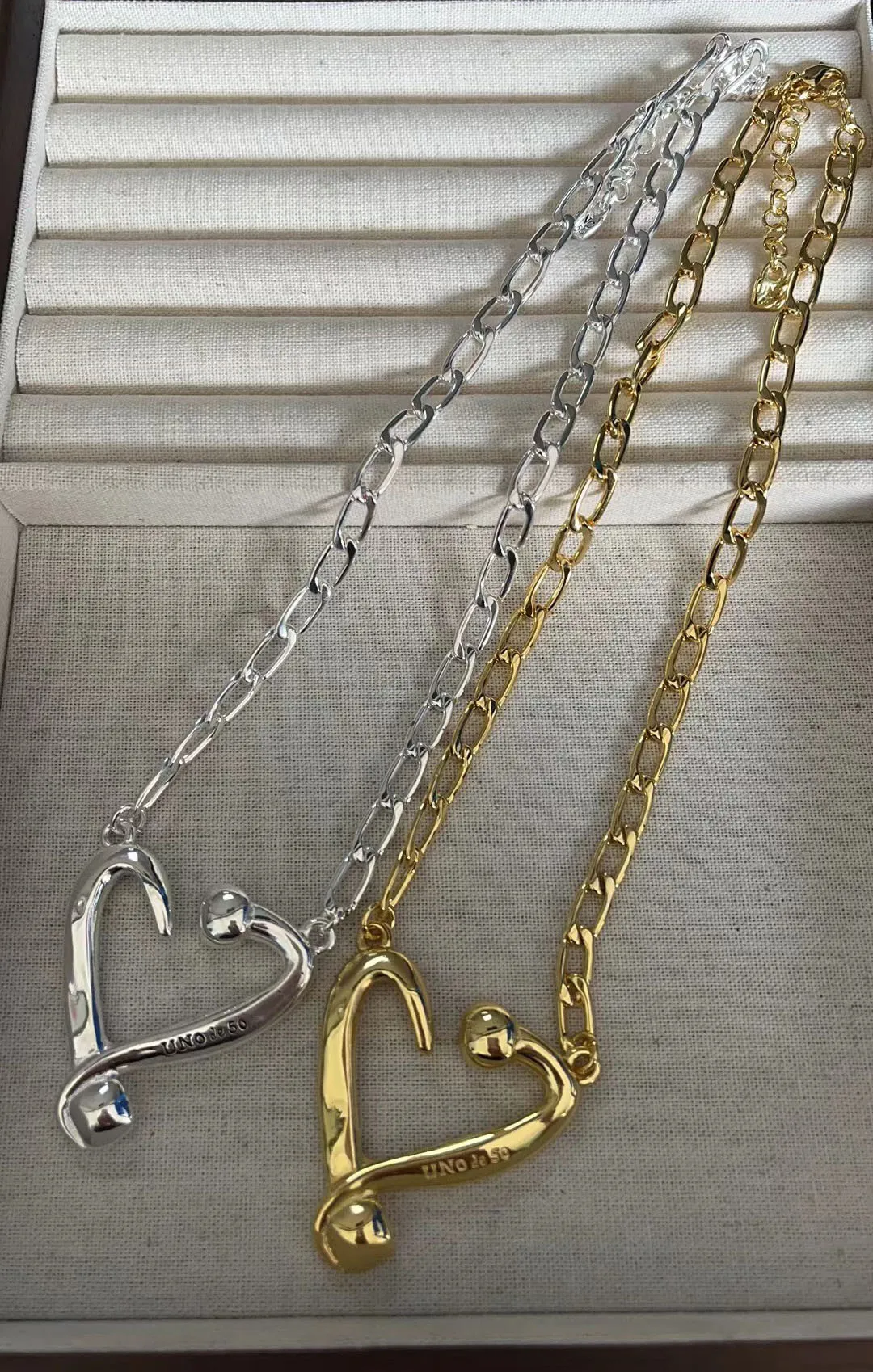 Europe and America 2023 New Bestselling Uno de 50 Fashion Creative Design Charming Necklace Popular High Quality Jewelry Gifts 5