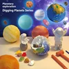 Archaeological Excavation Table Games DIY Handmade Moon Planet Digging Gemstones Puzzle Board Games Puzzle Toys Gift for Kids 1