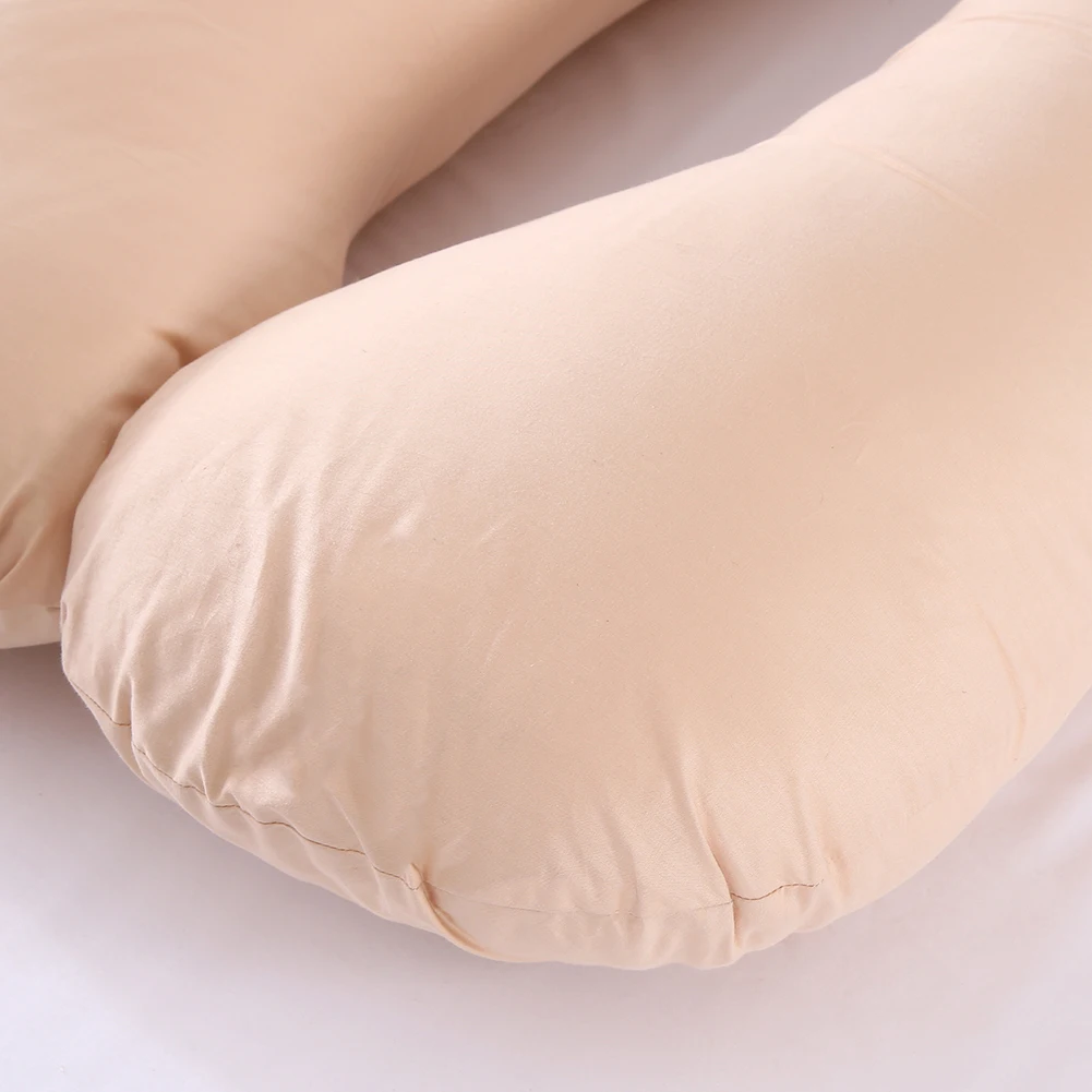 Pregnant Women Pillowcase U Shape Side Sleepping Bedding Maternity Cushion Cover