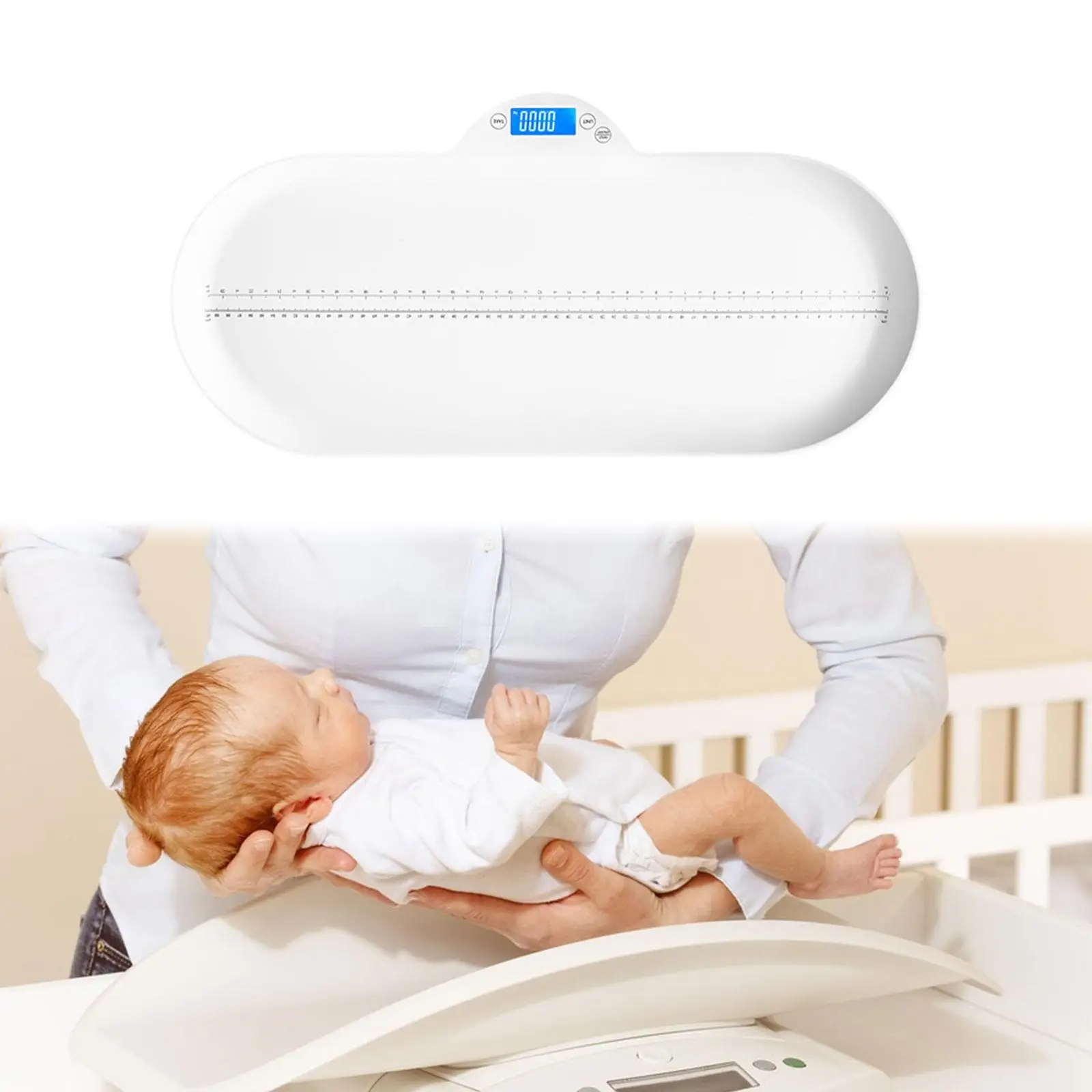 Newborn Scale Holding Function Accurate Pet Scale for Hotel Pool Store