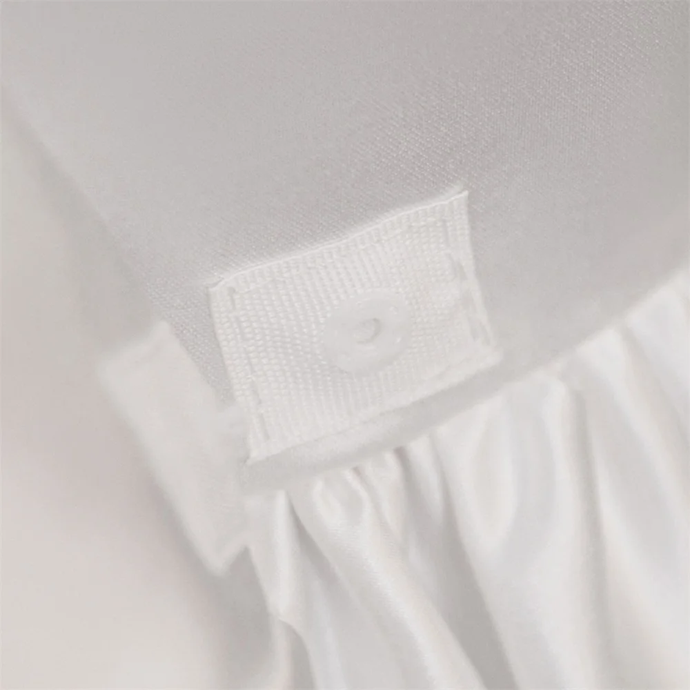 Weißes Blumenmädchen-Kleid mit Perlenstickerei und Schleife, Tüll-Hochzeitsballkleid, Modell-Kostüm für Klavieraufführungen, Bankett, Geburtstag, Prinzessinnenkleid – Detail 13