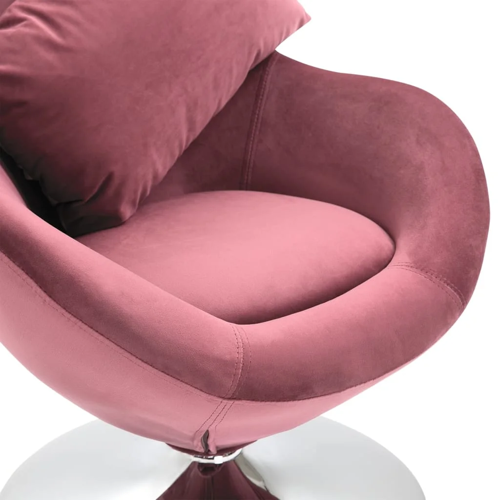 Vidaxl swivel egg chair outlet with cushion