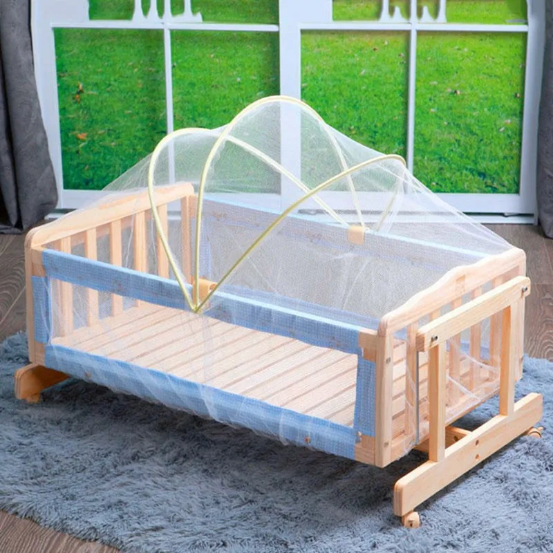 

Universal Baby Cradle Bed Mosquito Nets Summer Baby Safe Arched Mosquitos Net 100cm*60cm