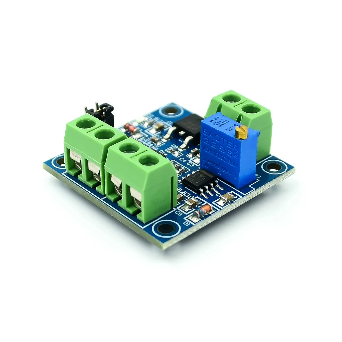 PWM to Voltage Converter Module, 0%-100% to 0-10V Adjustable Signal Converter
