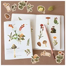 

40Pcs Green Potted Plant Washi Handaccount Sticker Marine Life Decals Scrapbooking Stick Label Diary Stationery Album Stickers
