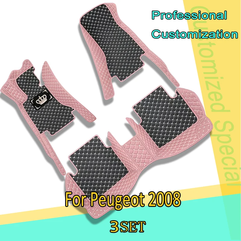 CustomCarFloorMatsForPeugeot200820132023AutoCarpetsFoot