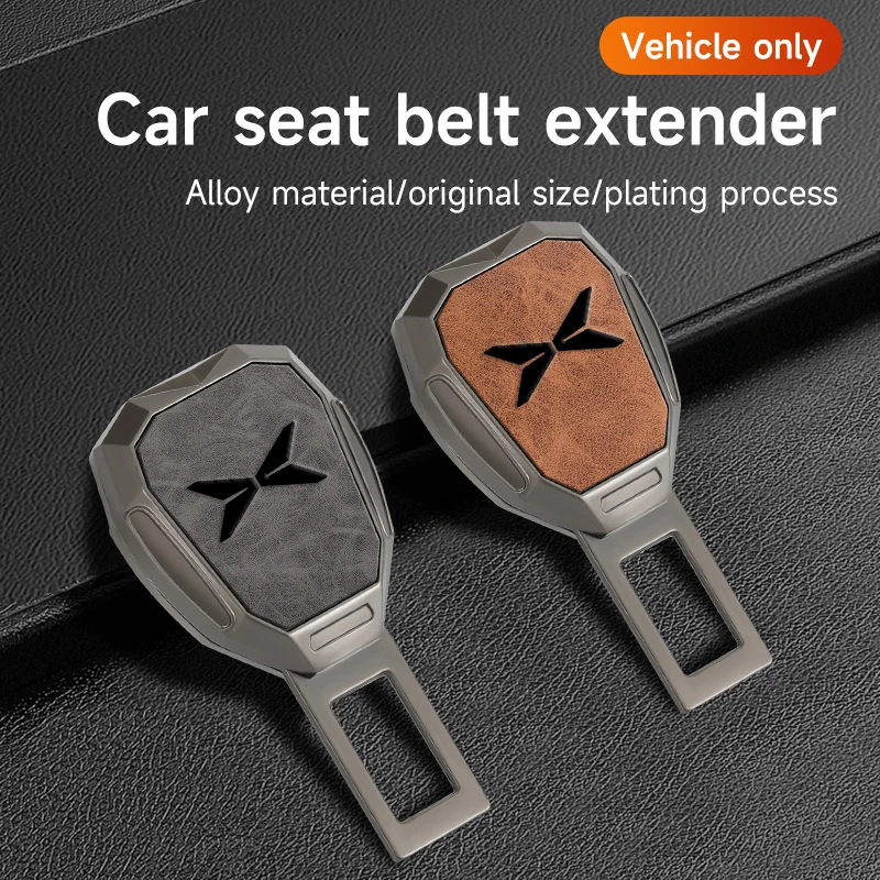 Car Seat Belt Clip Extension Safety Lock Buckle Extender Plug For Xpeng P7 G3 G3i G9 P5 X2 N5 F30 H93 Beta